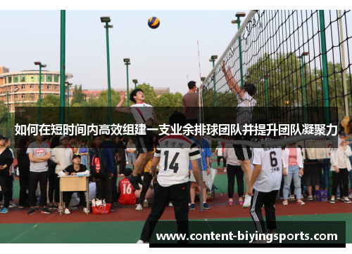 如何在短时间内高效组建一支业余排球团队并提升团队凝聚力