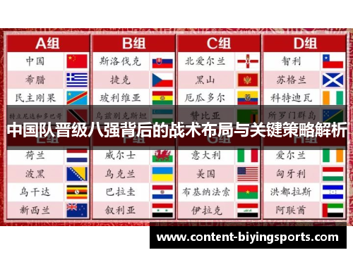 中国队晋级八强背后的战术布局与关键策略解析