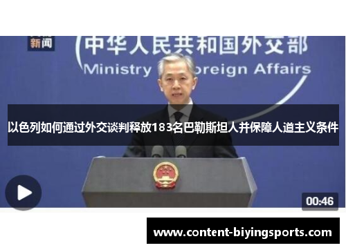 以色列如何通过外交谈判释放183名巴勒斯坦人并保障人道主义条件