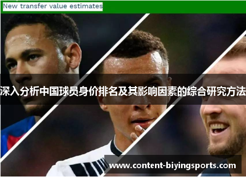深入分析中国球员身价排名及其影响因素的综合研究方法